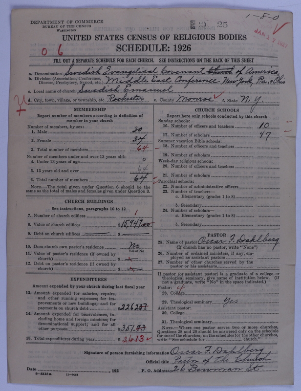 Scan of Swedish Evangelical Mission Covenant of America: 25