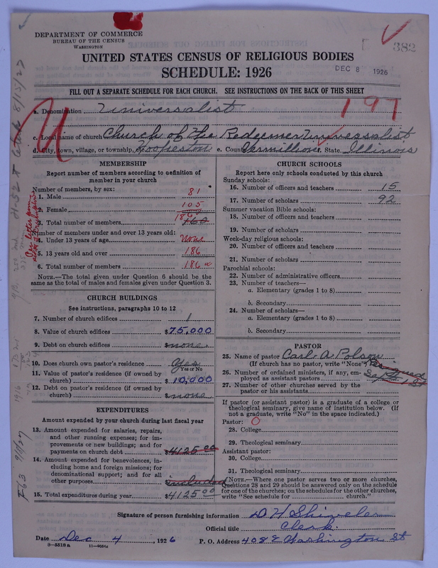 Scan of Universalist Church: 382
