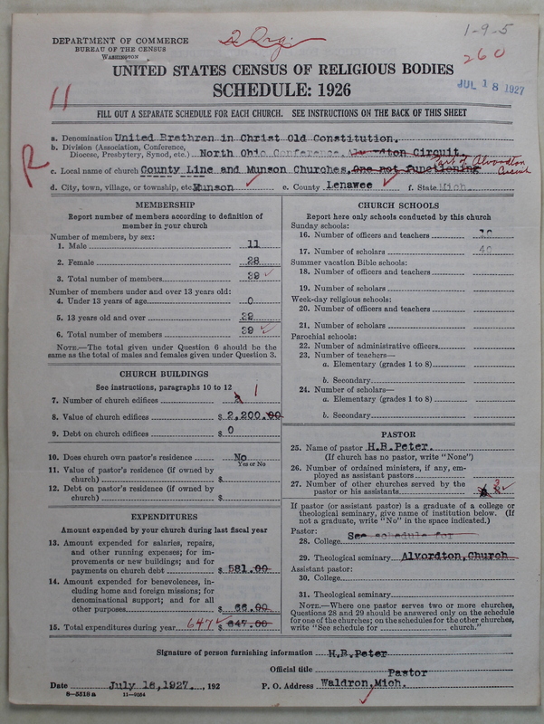 Scan of Church of the United Brethren in Christ (Old Constitution): 260