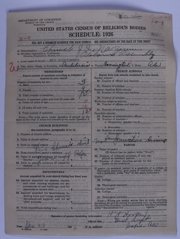 Scan of Church of the Nazarene: 800