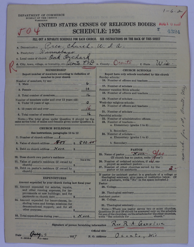 Scan of Presbyterian Church in the United States of America: 4324