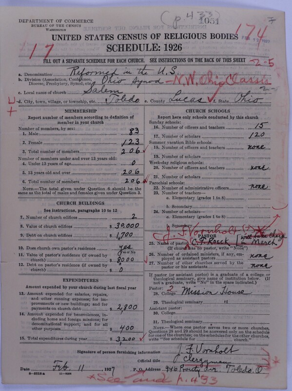 Scan of Reformed Church in the United States: 1051