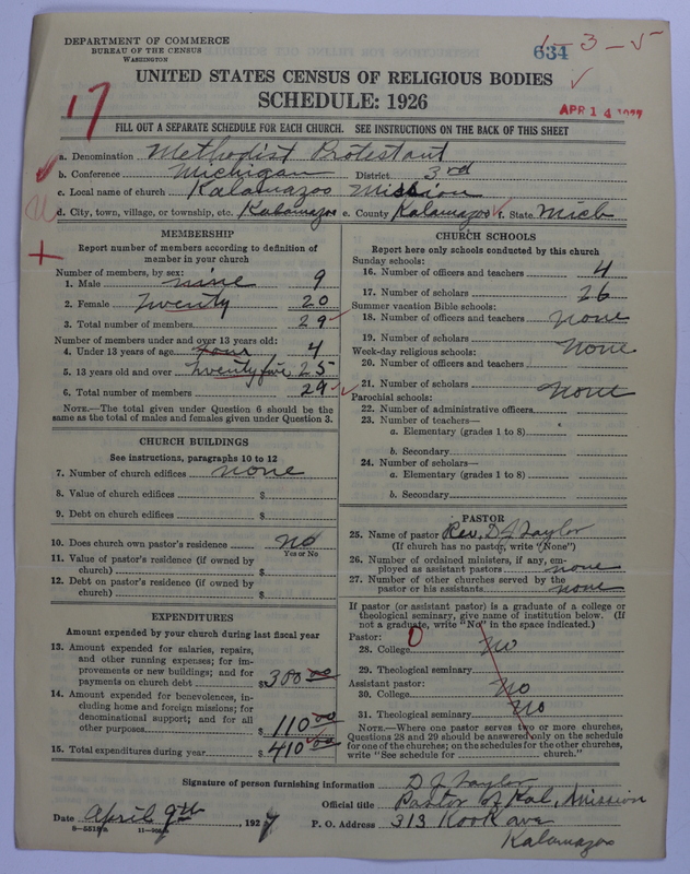Scan of Methodist Protestant Church: 634