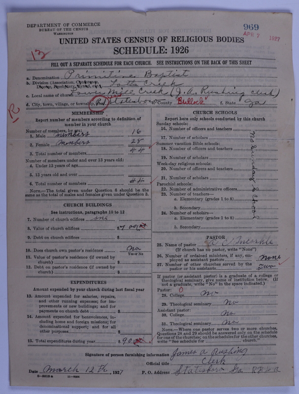 Scan of Primitive Baptists: 969