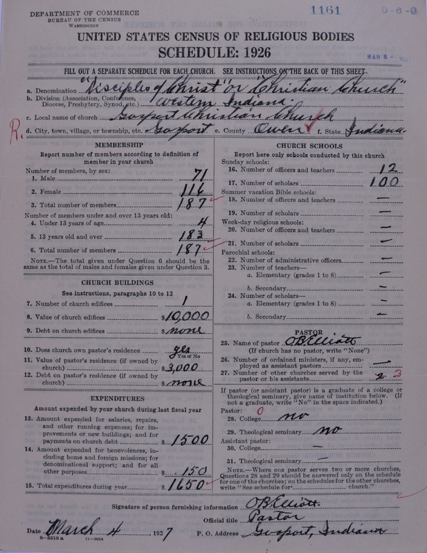 Scan of Disciples of Christ: 1161