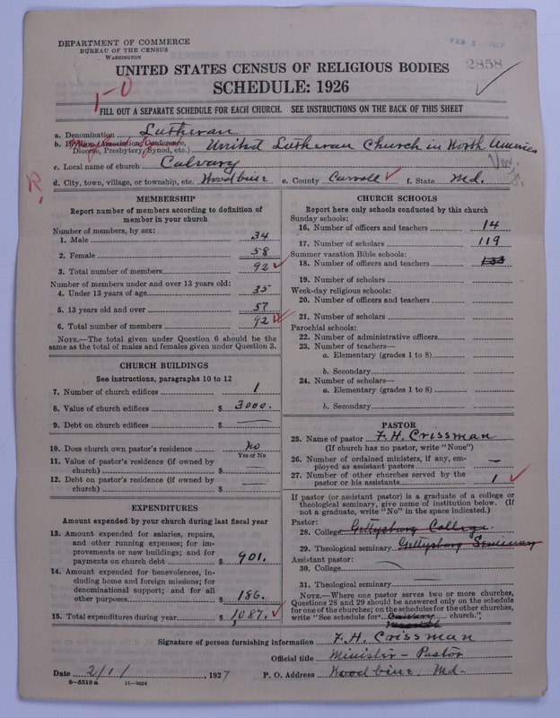 Scan of United Lutheran Church in America: 2858
