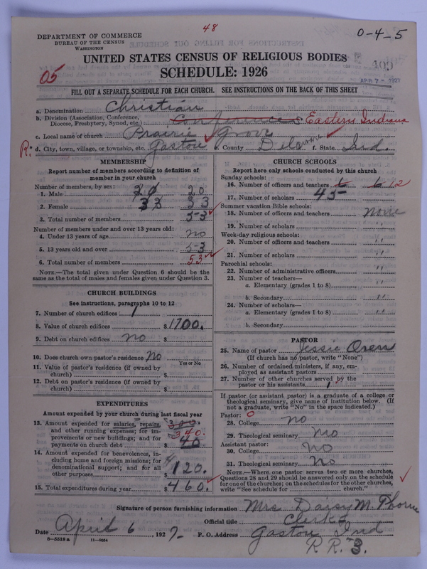 Scan of Christian Church (General Convention of the Christian Church): 409