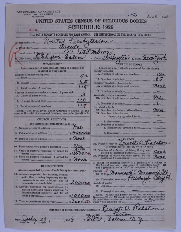 Scan of United Presbyterian Church of North America: 83