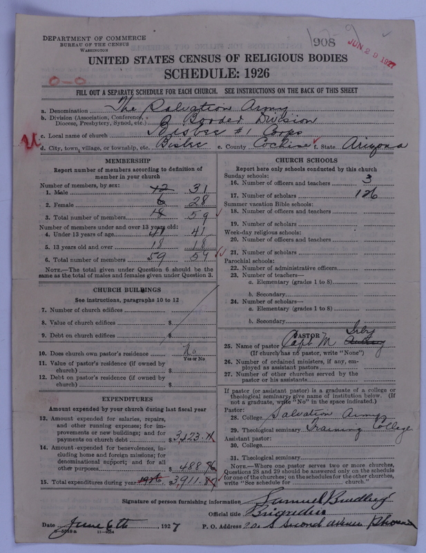 Scan of Salvation Army: 908