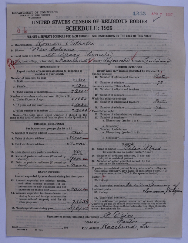 Scan of Roman Catholic Church: 4253