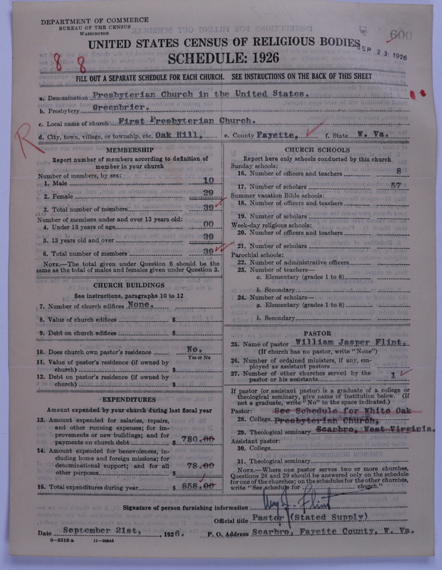 Scan of Presbyterian Church in the United States: 600