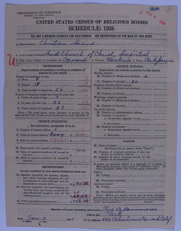 Scan of Church of Christ, Scientist: 268