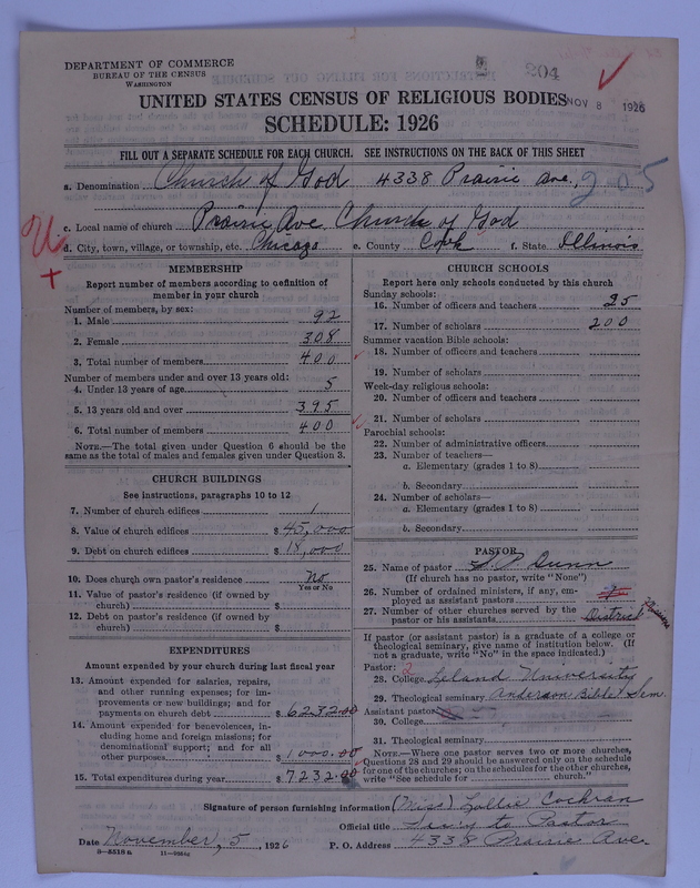 Scan of Church of God (Headquarters, Anderson, Ind.): 204