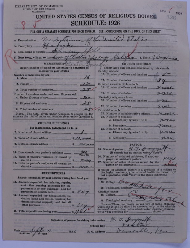 Scan of Presbyterian Church in the United States: 326