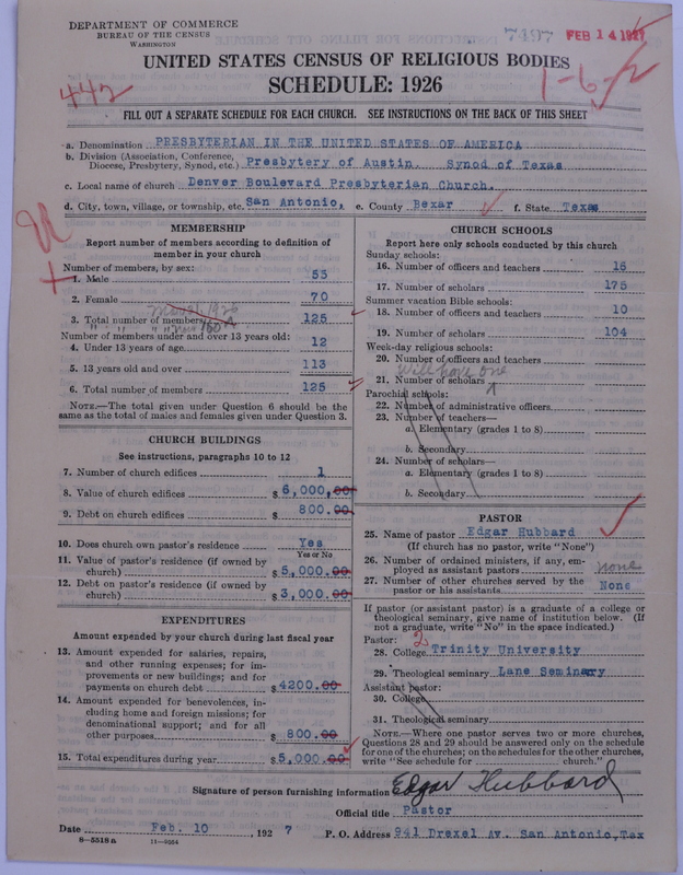 Scan of Presbyterian Church in the United States: 7497