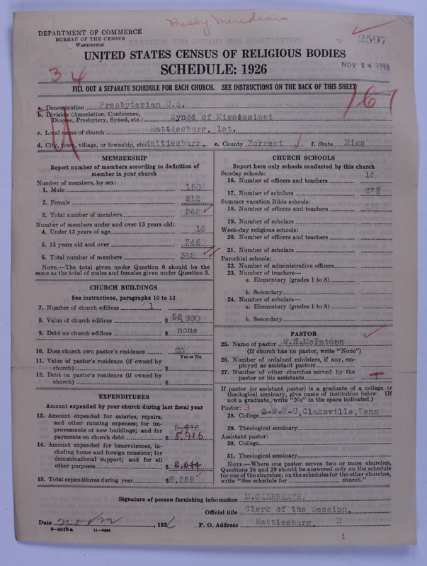 Scan of Presbyterian Church in the United States: 2597