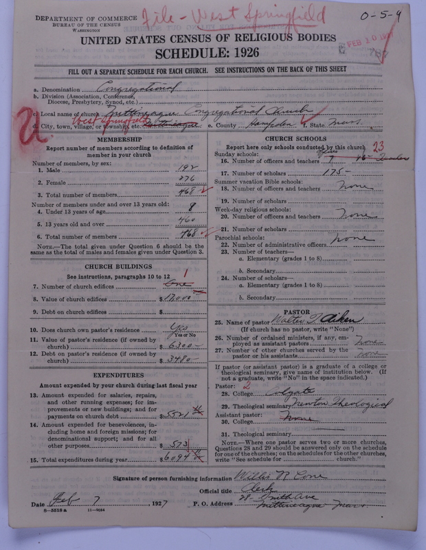 Scan of Congregational Churches: 787