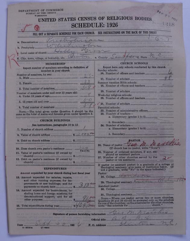 Scan of Presbyterian Church in the United States: 1218