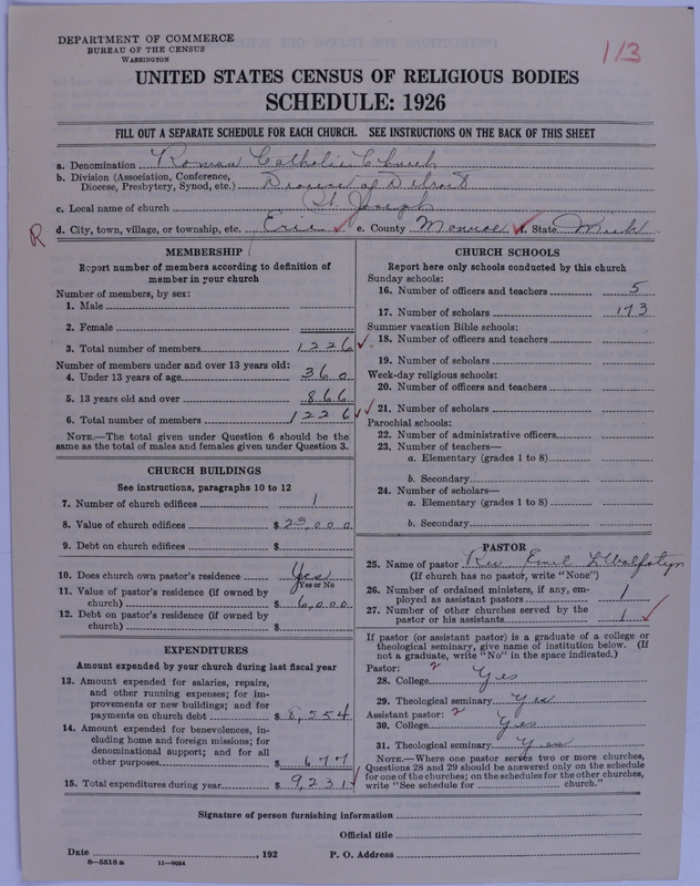 Scan of Roman Catholic Church: 113