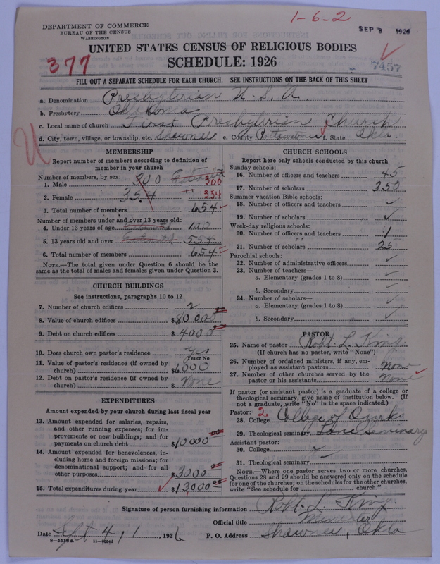 Scan of Presbyterian Church in the United States of America: 7457