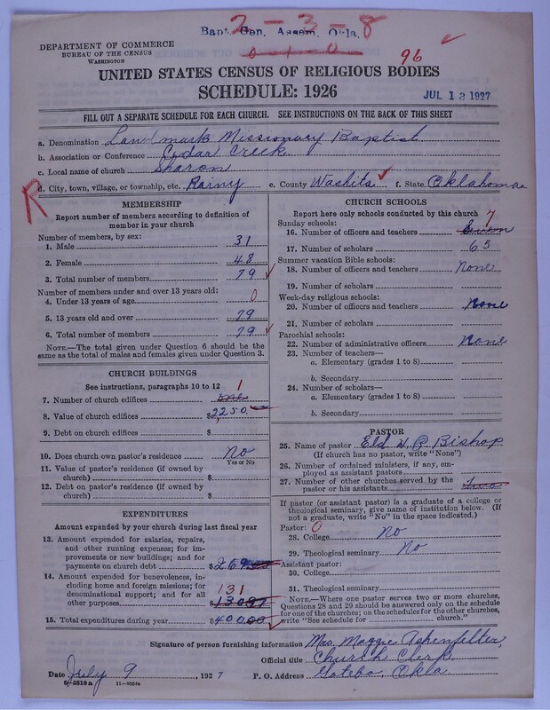 Scan of Missionary Baptist General Assembly of Oklahoma: 96