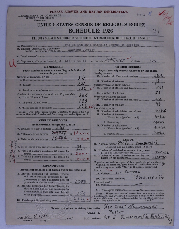 Scan of Polish National Catholic Church of America: 21