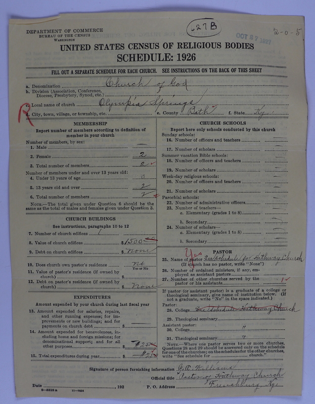 Scan of Church of God (Headquarters, Anderson, Ind.): 627b