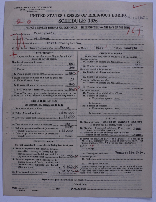 Scan of Presbyterian Church in the United States: 1604