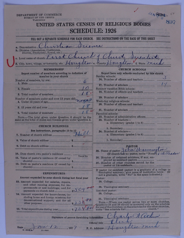 Scan of Church of Christ, Scientist: 897