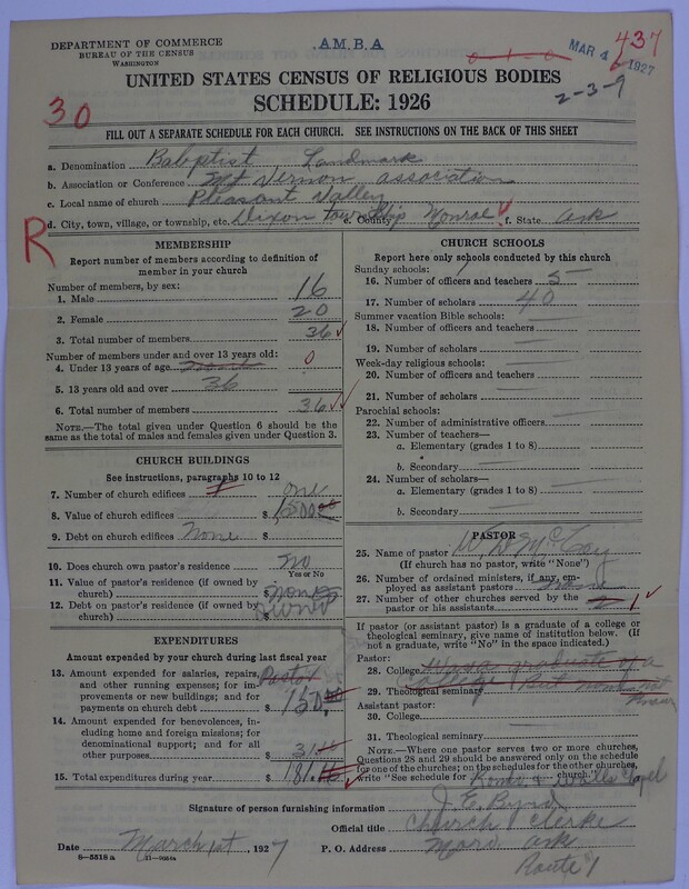 Scan of Landmark Baptist of America: 437