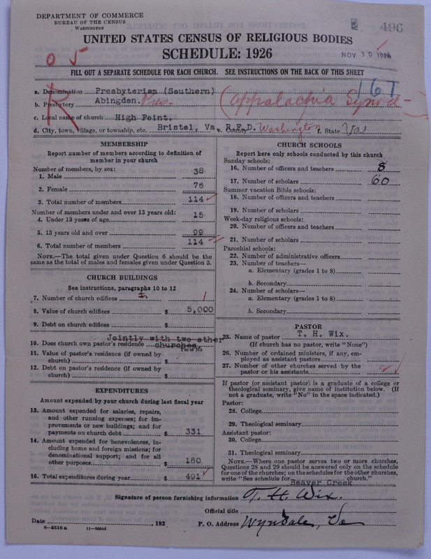 Scan of Presbyterian Church in the United States: 496