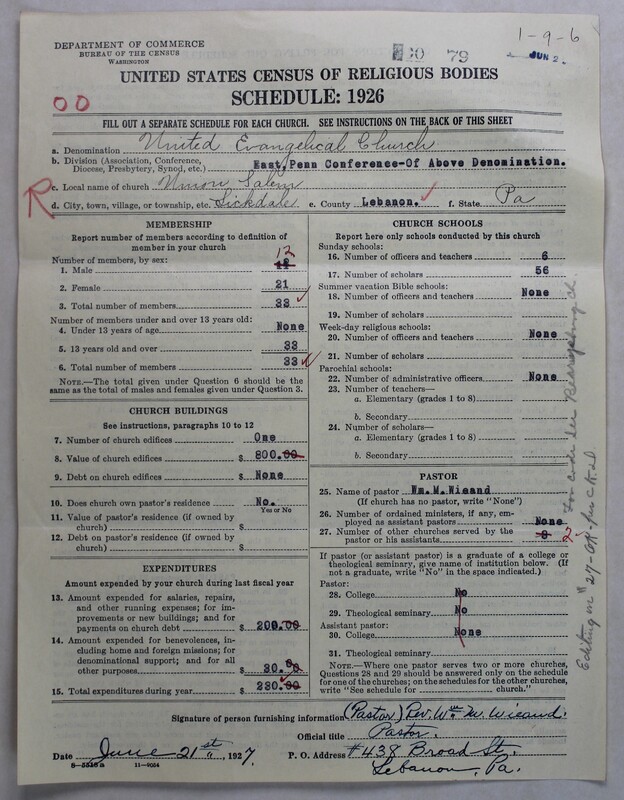 Scan of Evangelical Congregational Church: 79