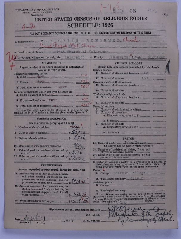 Scan of Christian Reformed Church: 58