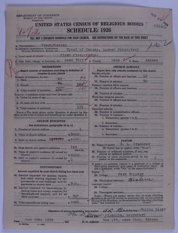 Scan of Presbyterian Church in the United States of America: 6045