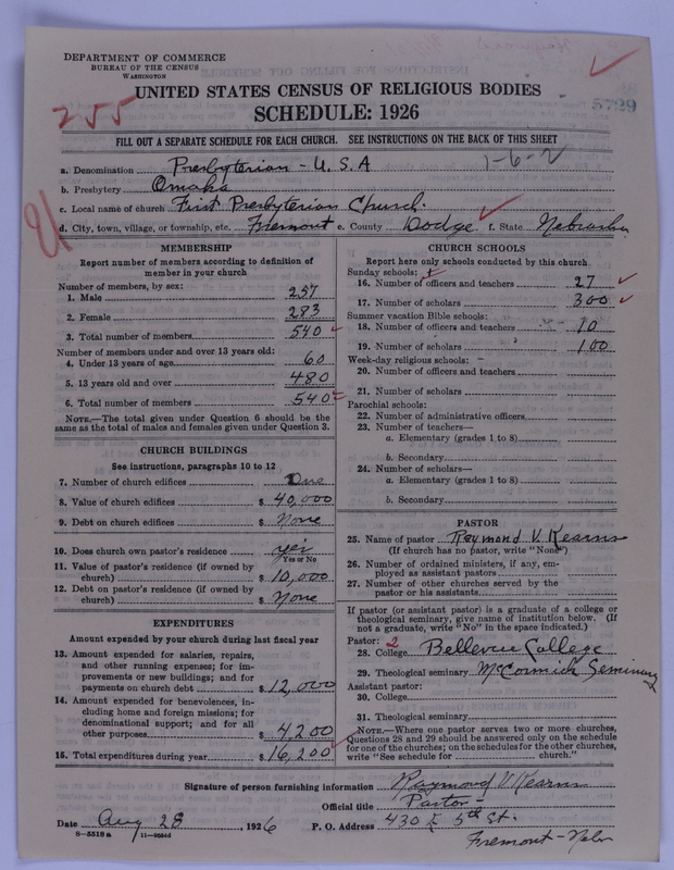 Scan of Presbyterian Church in the United States of America: 5729