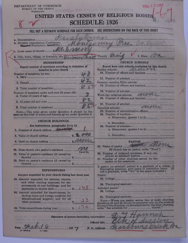Scan of Presbyterian Church in the United States: 277
