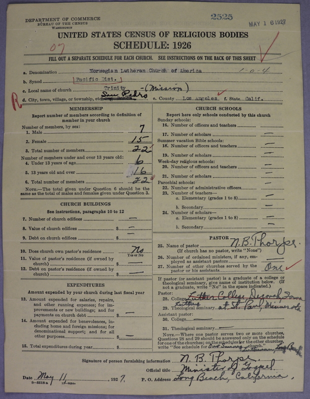 Scan of Norwegian Lutheran Church of America: 2526