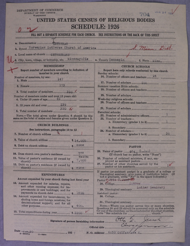 Scan of Norwegian Lutheran Church of America: 704