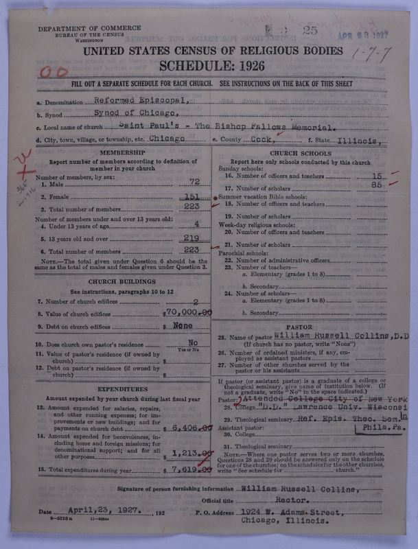 Scan of Reformed Episcopal Church: 25