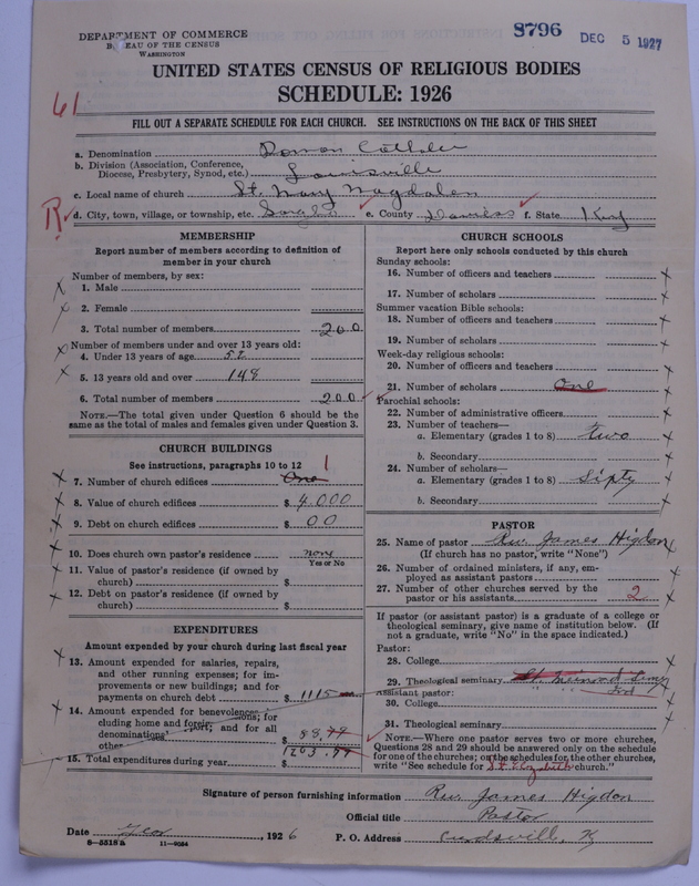 Scan of Roman Catholic Church: 8796