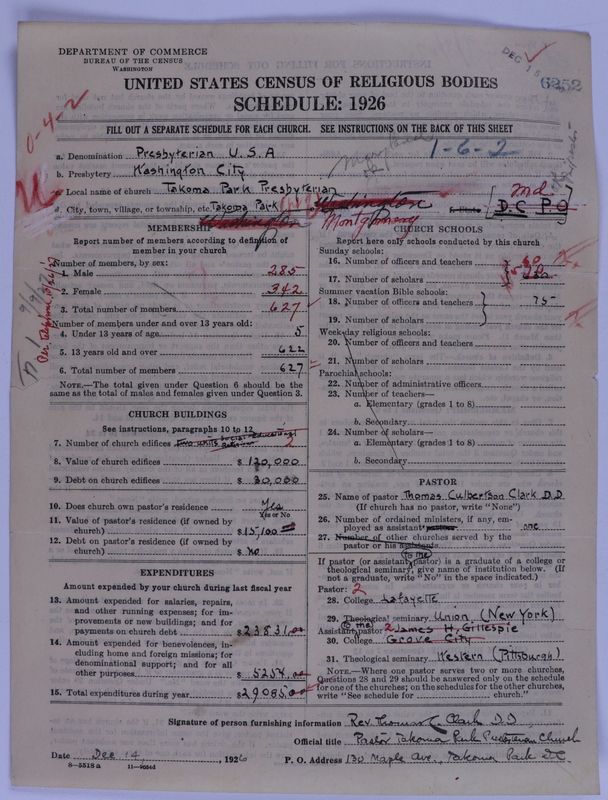 Scan of Presbyterian Church in the United States of America: 6252