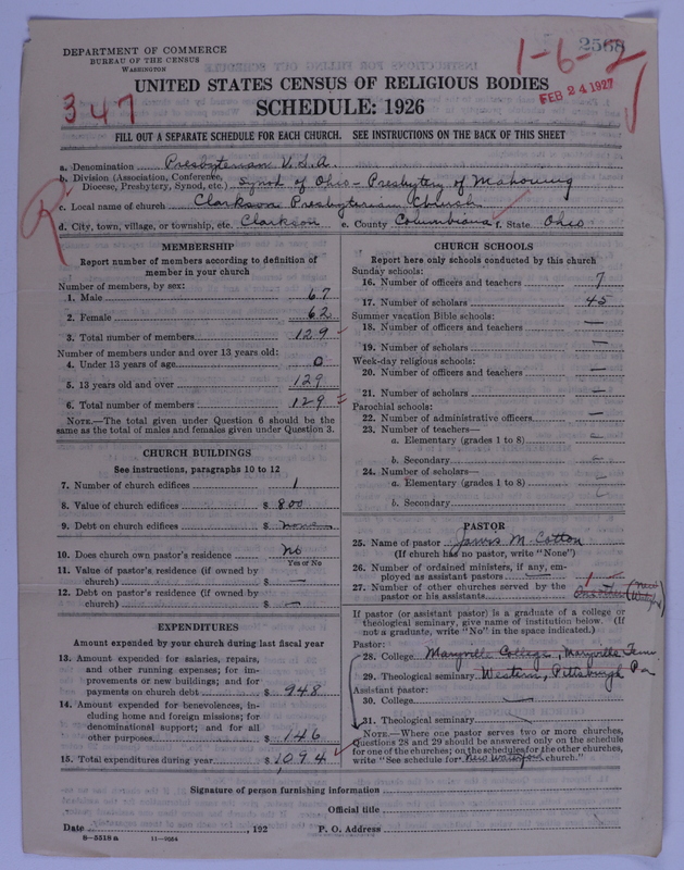 Scan of Presbyterian Church in the United States of America: 2568