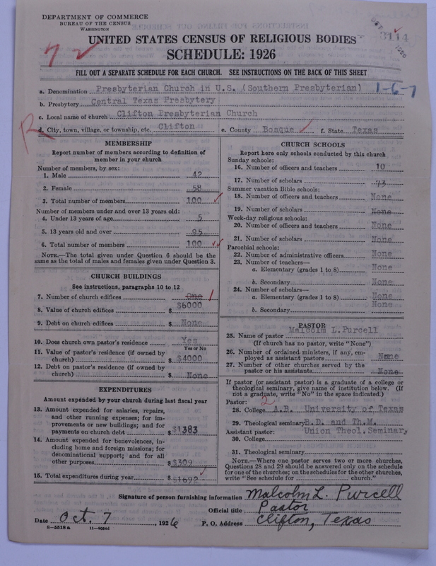 Scan of Presbyterian Church in the United States: 3114
