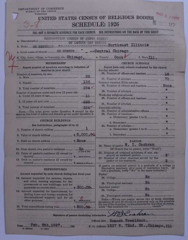 Scan of Reorganized Church of Jesus Christ of Latter Day Saints: 97