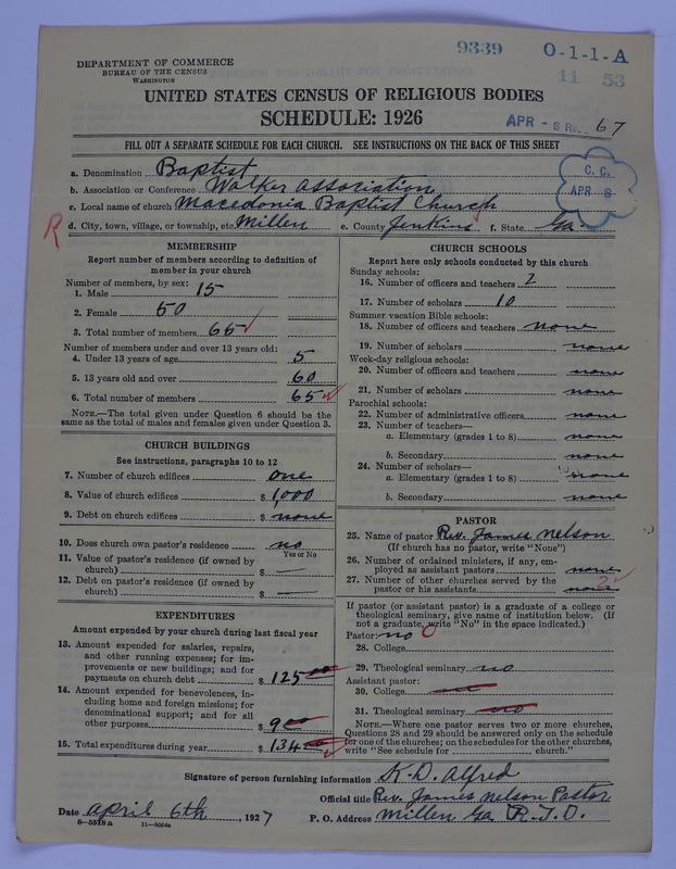 Scan of Negro Baptists: 9339