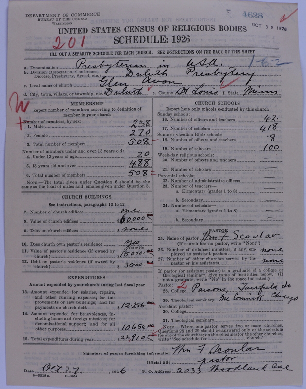 Scan of Presbyterian Church in the United States of America: 4628