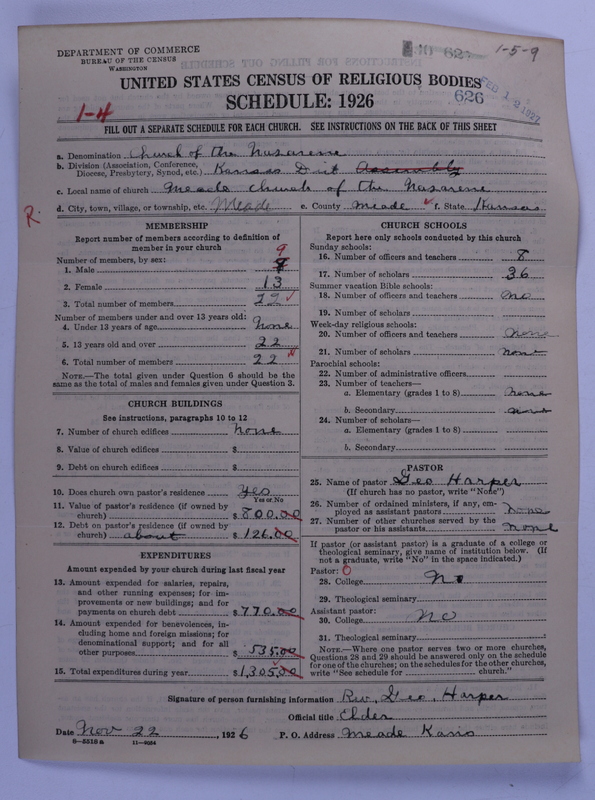 Scan of Church of the Nazarene: 626