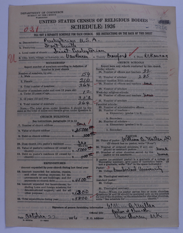 Scan of Presbyterian Church in the United States of America: 7216