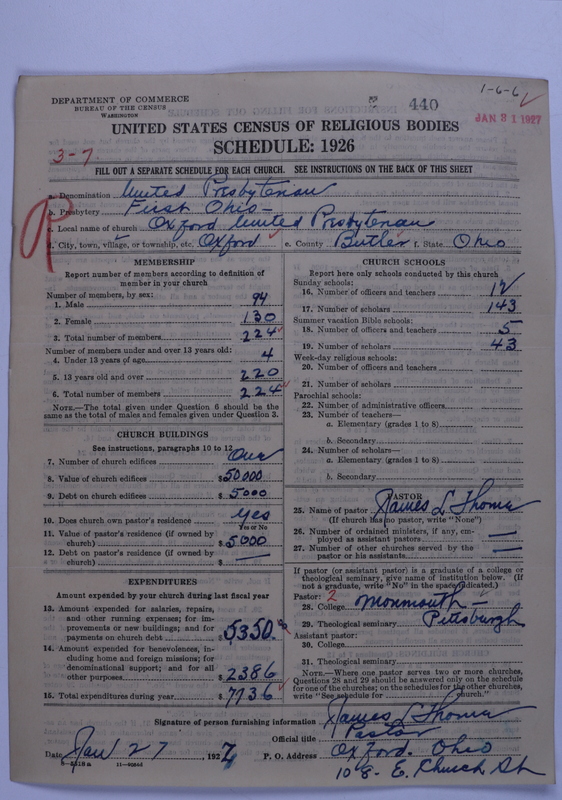 Scan of United Presbyterian Church of North America: 440