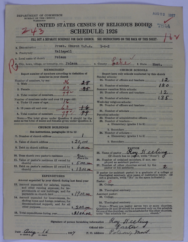 Scan of Presbyterian Church in the United States of America: 7844